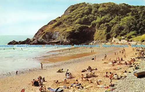 R316500 Gower Peninsula Caswell Bay Postkarte