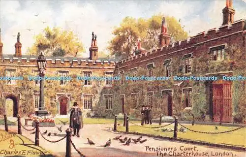 R313254 Rentner Court The Charterhouse London Charles F Flawer Raphael Tuck a