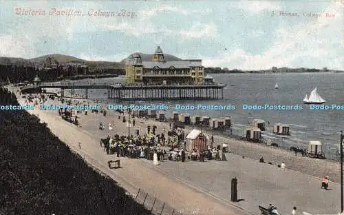 R315162 Colwyn Bay Victoria Pavilion J Homan Valentines Serie 1903