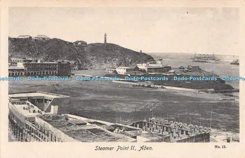 R313443 Steamer Point II Aden No 13 Egyptian Cigarettes Factory M S Lehem and Co