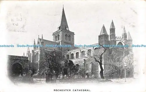 R315238 Rochester Cathedral Postkarte 1907