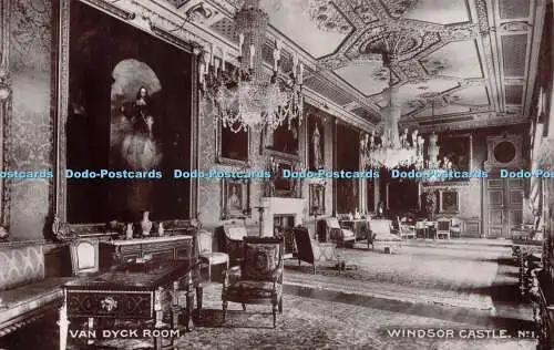 R318336 Van Dyck Room Windsor Castle No 1 J Pickett RP
