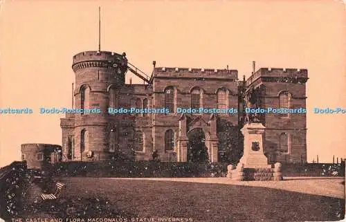 R316911 Inverness The Castle and Flora Macdonald Statue B und R