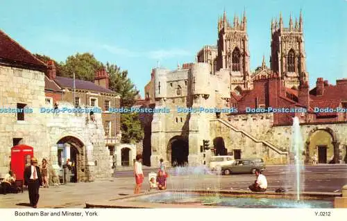 R315318 York Bootham Bar and Minster E T W Dennis Photocolour