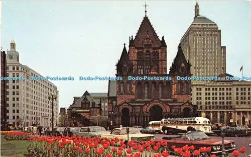 R316941 Boston Mass Trinity Church Plastichrome by Colourpicture Publishers