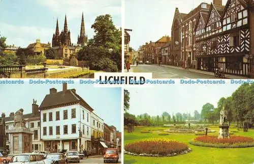 R316958 Lichfield Bore Street Die Kathedrale von Memorial Gardens Recreation Gro