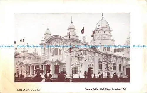 R316961 Canada Court Franco British Exhibition Bonnett and Shum 1908