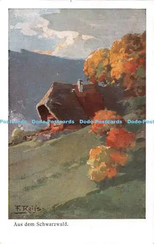 R318438 Aus dem Schwarzwald No 4 Fritz Reiss No 3656 Carl Andelfinger