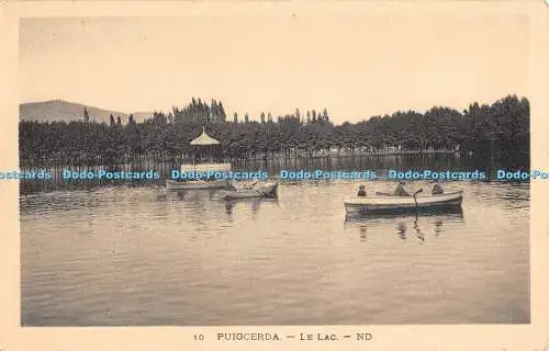 R315422 Puigcerda Le Lac ND Levy et Neurdein Reunis
