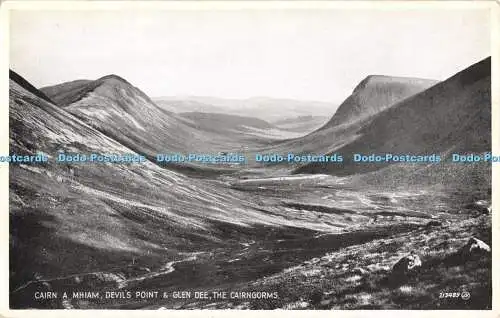 R315681 Cairna Mhiam Devil Point und Glen Dee The Cairngorms Valentine Silveres