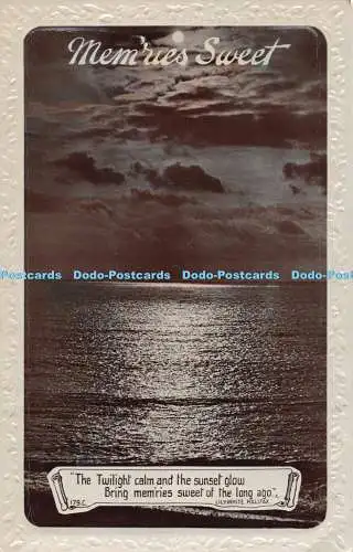 R313977 Memories Sweet The Twilight Calm and the Sunset Glow Lilywhite RP 1922