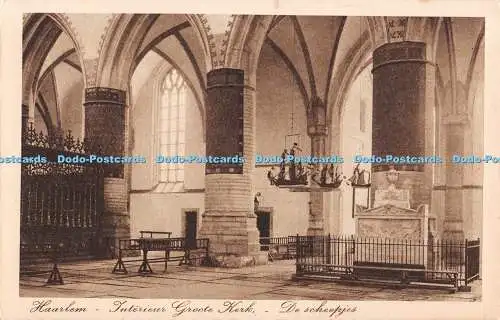 R318758 Haarlem Interieur Groote Kerk De Scheepjes Weenenk and Sneal