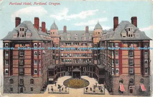 R320235 Portland Hotel Portland Oregon Portland Post Card Co