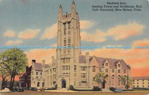 R314062 Sheffield Hall Sterling Tower und Strathcona Hall Yale University New Ha