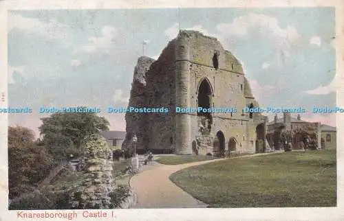 R320347 Knaresborough Castle I 1942 Autochrom Farbfoto Postkarte Bild Sta