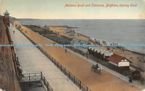 R317458 Madeira Straße und Terrassen Brighton Blick nach Osten The Brighton Palace Seri