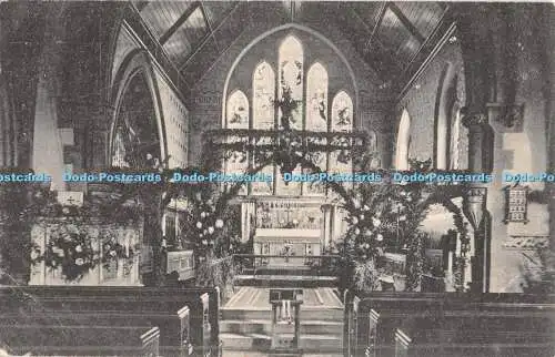 R317464 Unbekannter Ort Innenraum der Kirche J S Savile