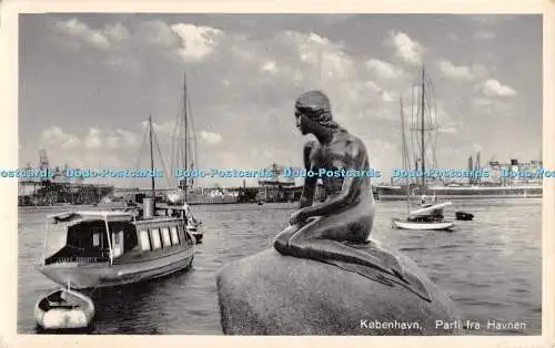 R318986 Kobenhavn Blick auf den Hafen Rudolf Olsen 1938