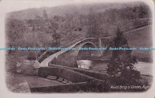 R319127 Auld Brig O Doon Ayr Davidsons Hochglanz Fotodruck Ideal Serie D und S K