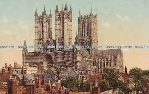 R319172 Lincoln Cathedral Great Northern Railway Kathedrale Serie Photochrom GNR