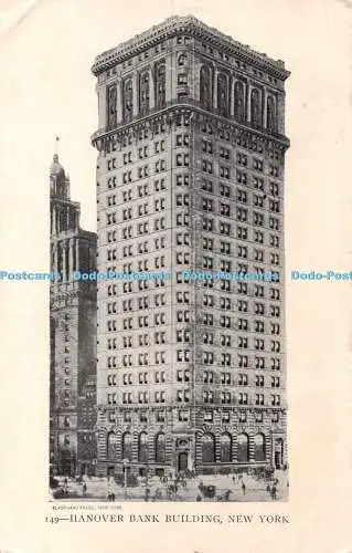 R322568 Blanchard Press 149 Hanover Bank Building New York