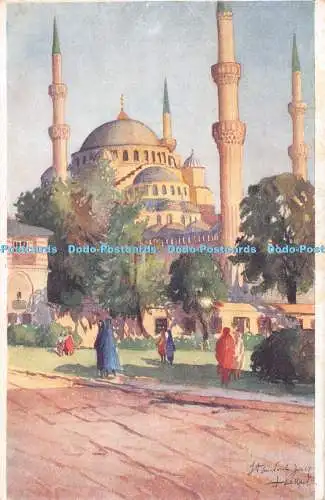 R317781 15193 De Vaisseau Douillard Constantinople Mosquee du Sultan Ahmed Lapin
