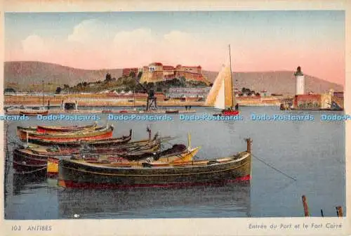 R316184 Antibes Entree du Part et le Fort Carre C A P