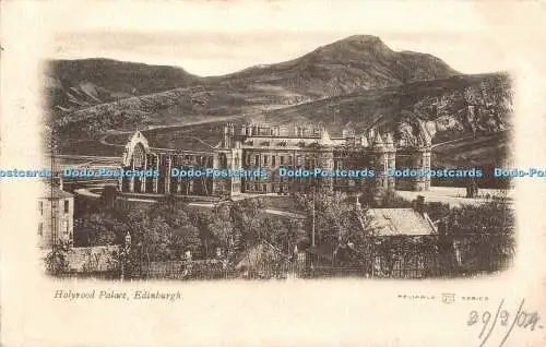 R322619 Holyrood Palace Edinburgh Reliable Series W R and S 1904