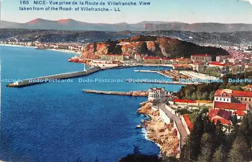 R322671 165 Schöne Vue prise de la Route de Villefranche Blick von der Ro