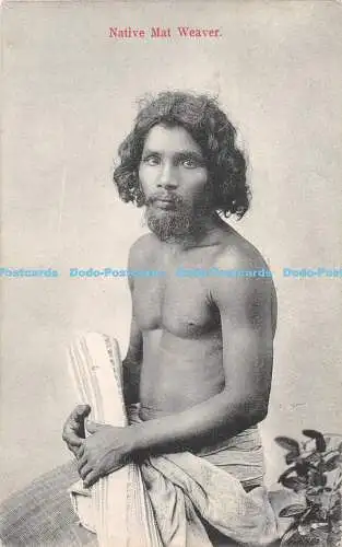 R317865 Native Mat Weaver The Colombo Apothecaries
