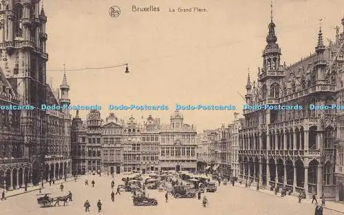 R319317 Bruxelles La Grand Place Edouard Nels Ernest Thill Bruxelles