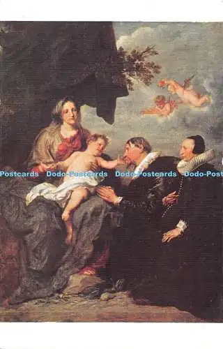 R317908 1208 Anton Van Dyck 1599 1641 The Virgin spenders Musee du Louvre Ecole Fl