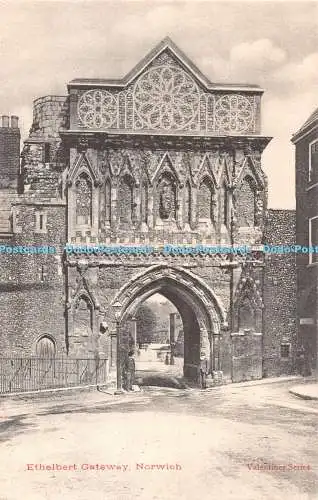 R322722 Ethelbert Gateway Norwich Valentines Serie