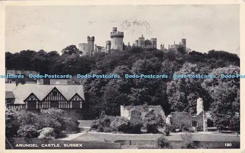 R319362 Arundel Castle Sussex 120 Postkarte 1957