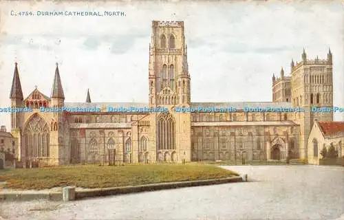 R320845 Durham Cathedral North Photochrom Celesque Serie 1912