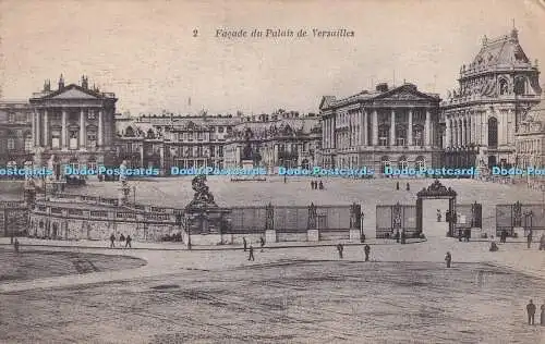 R319392 Facade du Palais de Versailles 2 IMPR Edia Versailles