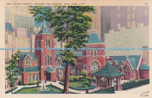 R319534 New York City Die kleine Kirche um die Ecke Ein Farbbild öffentlich