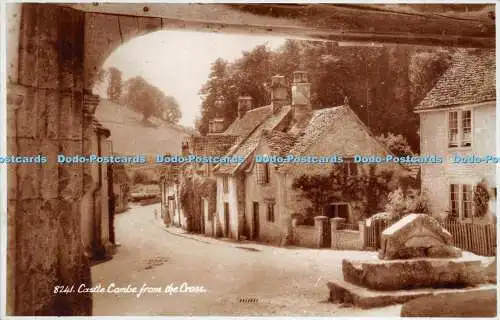 R318137 8241 Castle Combe from the Cross E A Sweetman RP