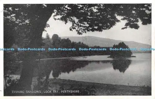 R321150 Perthshire Loch Tay Evening Shadows D und S K Ideal Serie Davidson Silv