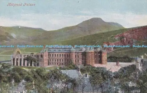 R319717 Holyrood Palace Valentine Serie Postkarte