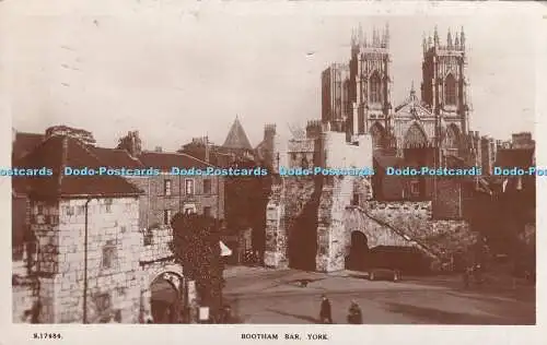 R319718 York Bootham Bar King Sway Echtfoto Serie 1929