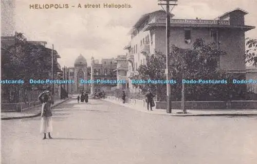 R319736 Heliopolis A Street Heliopolis The Cairo Post Card Trust Serie 601