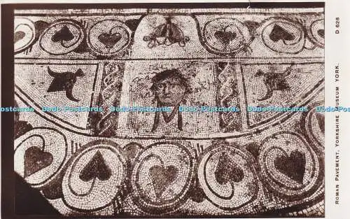 R319800 Yorkshire Museum York Roman Pavement Walter Scott RP