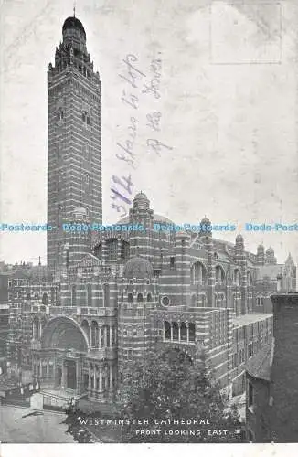 R323180 Westminster Cathedral Front Looking East S B Bolas