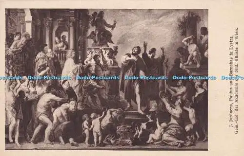 R319880 J Jordaens Paulus und Barnabas in Lystra Gem Gal Der Akademie der Bild K