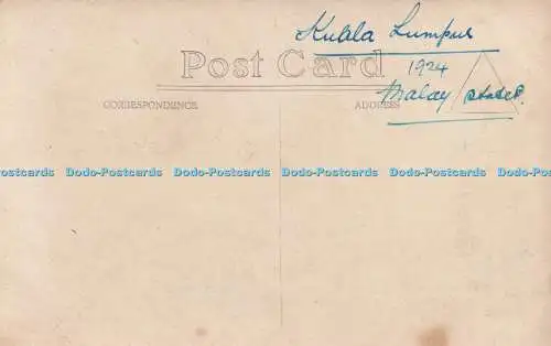 R319897 Palmen und Haus am Berg Postkarte 1924