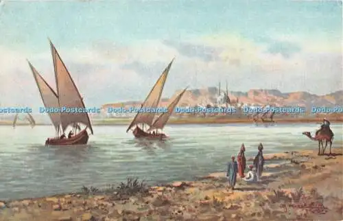 R321486 Old Cairo and River Nile Lehnert and Landrock No 16
