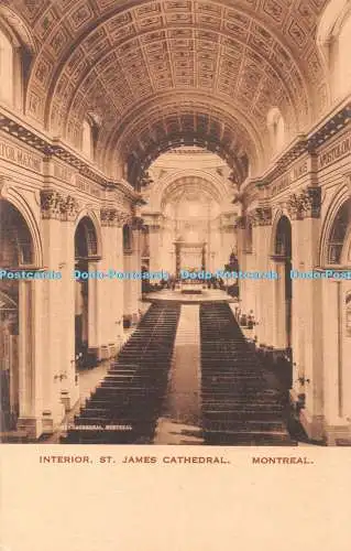 R323456 Interieur St James Cathedral Montreal The Wigwam Postkarten von Qualität Th