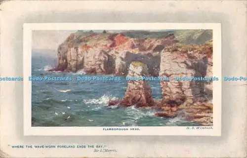 R321531 Flamborough Head Where the wave Worn foreland ends the bay The Yorkshire