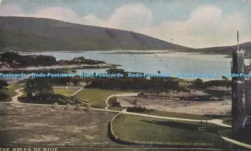 R320142 The Kyles Of Bute Universal Serie W L G Postkarte